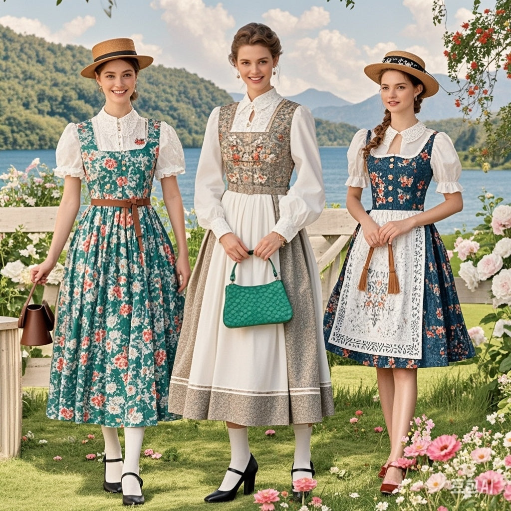 The dirndl with a length of 70 cm - A stylish choice